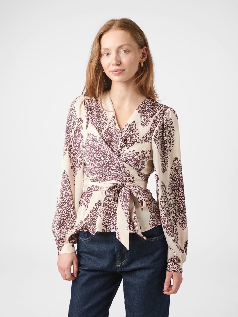 Neo Noir Blouse Rista Rood 1