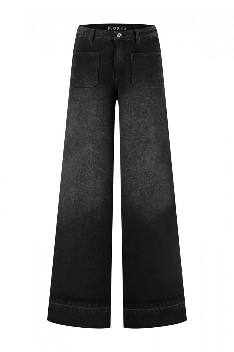 Florèz Jeans Emma CR0376 Zwart 2
