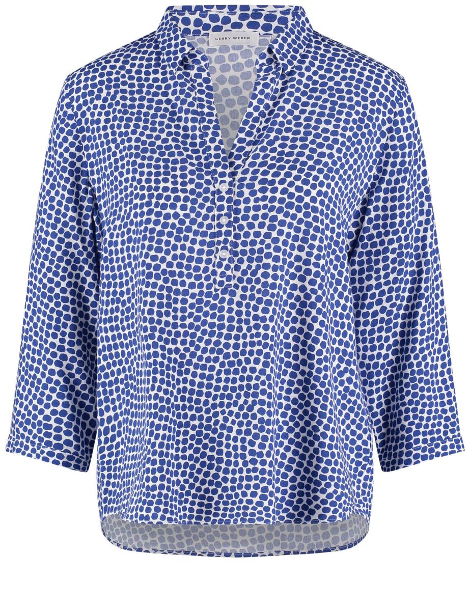 Gerry Weber Gerry Weber Blouse 560079-31433 Blauw 1