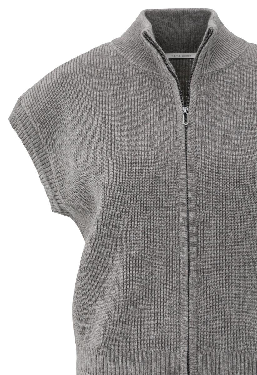 YAYA Vest 01-010132-510 Taupe 3
