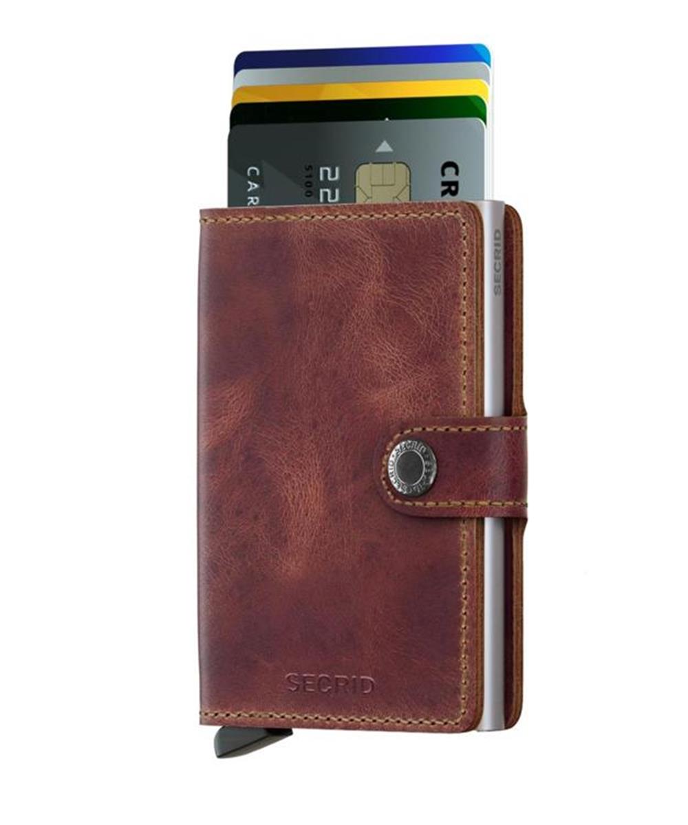 Secrid Secrid Miniwallet Vintage Brown Bruin 1
