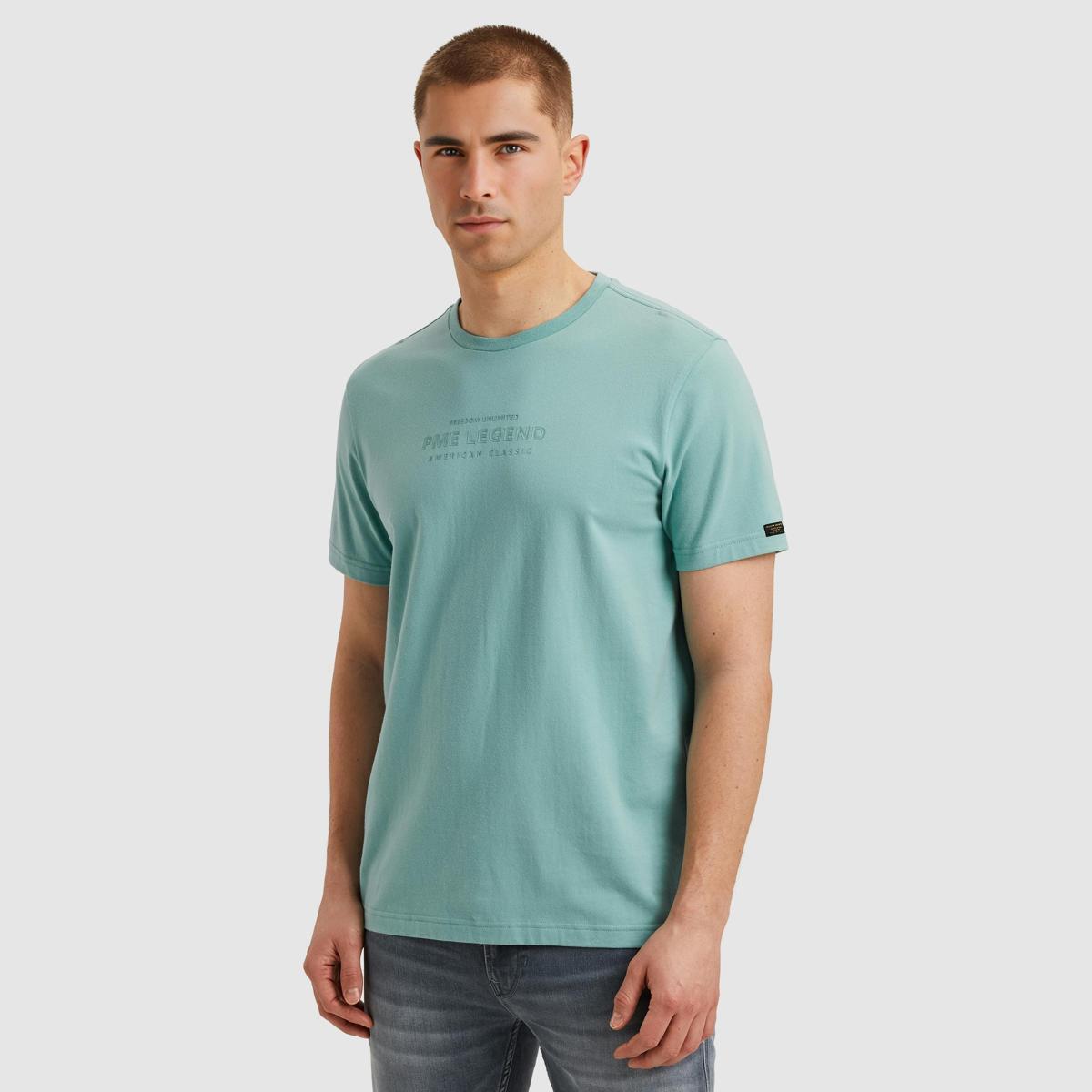 PME Legend PME Legend T-Shirt PTSS2505570 Blauw 3
