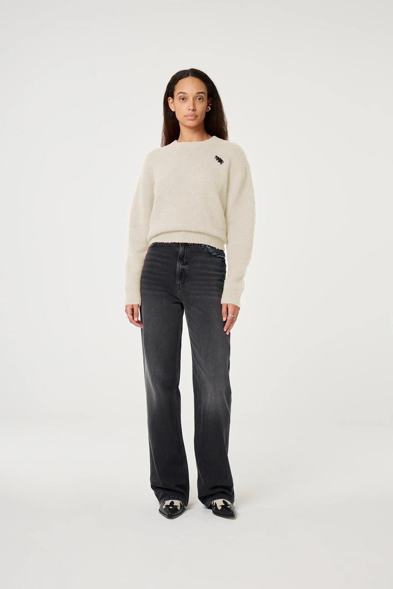 Fabienne Chapot Trui Jetta Pullover Off-White 1