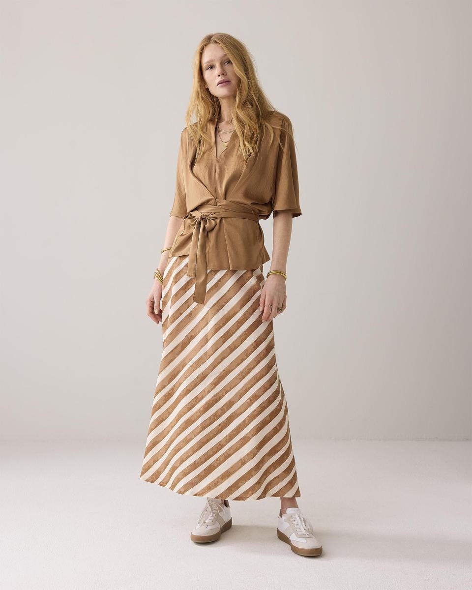 Summum Summum Blouse 2s3297-11817 Bruin 2