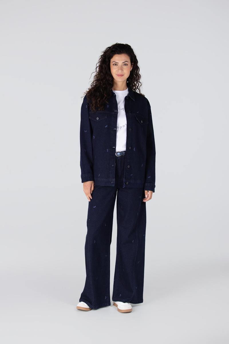 Jansen Amsterdam Pantalon ISABEAU W25 Blauw 4