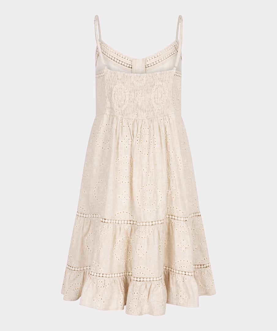 EsQualo EsQualo Jurk HS25.09200 Beige 3