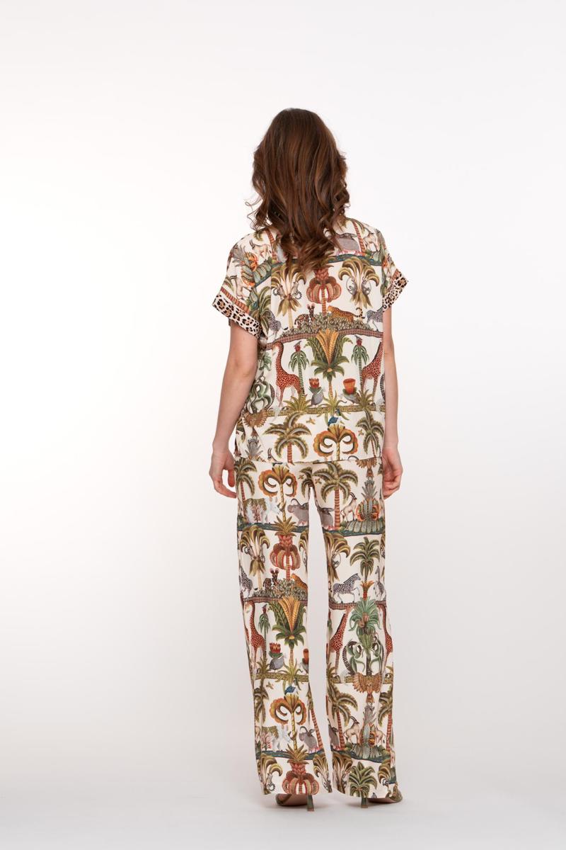 Geisha Geisha Blouse 53381-70 Groen 5