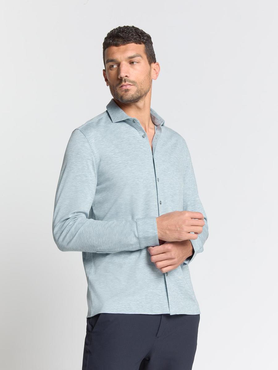 No Excess No Excess Overhemd N4180 Blauw 1