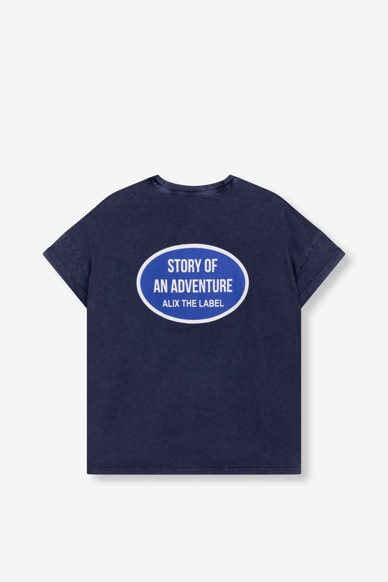 Alix The Label Alix The Label T-Shirt 2502819117 Blauw 3