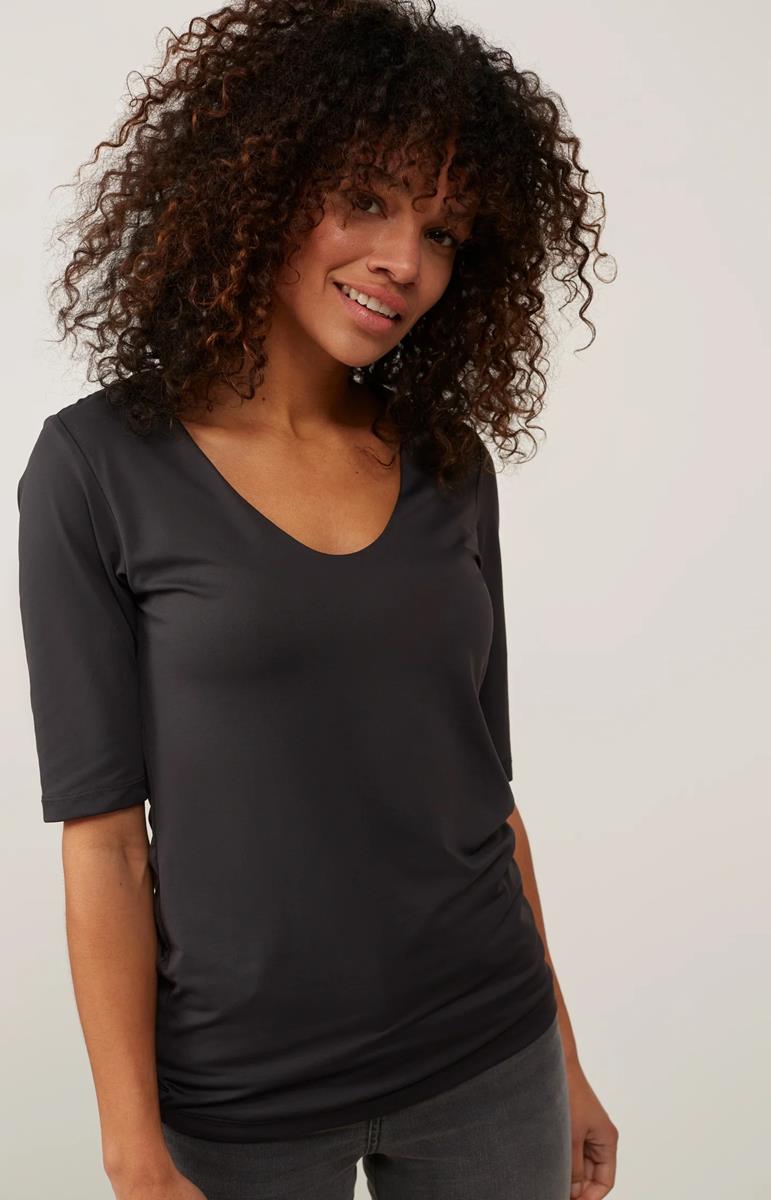 YAYA YAYA T-Shirt 01-719020-N Zwart 1