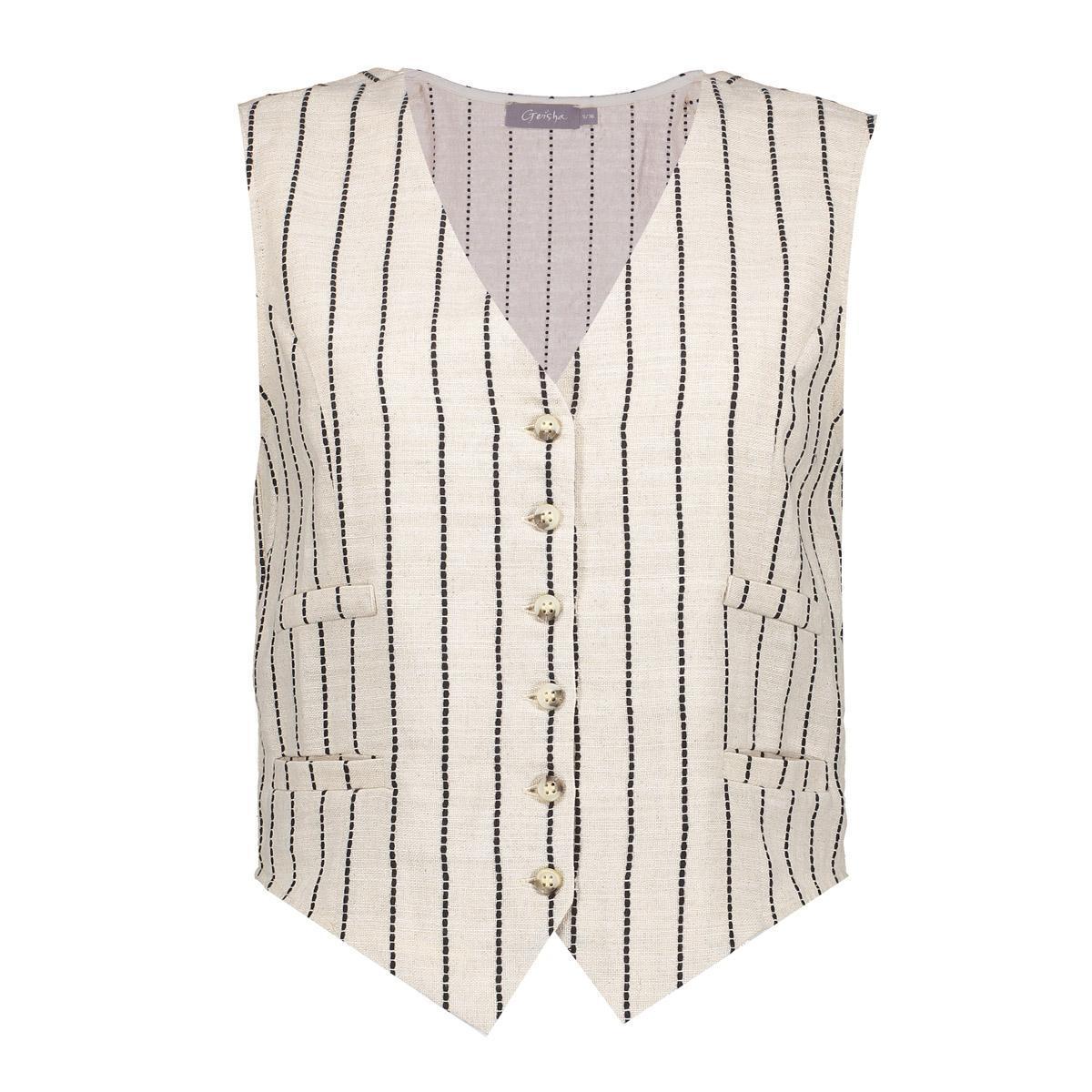 Geisha Geisha Gilet 55126-20 Beige 2
