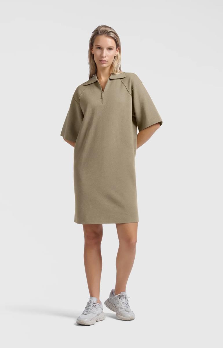 YAYA YAYA Jurk 01-600169-504 Groen 1