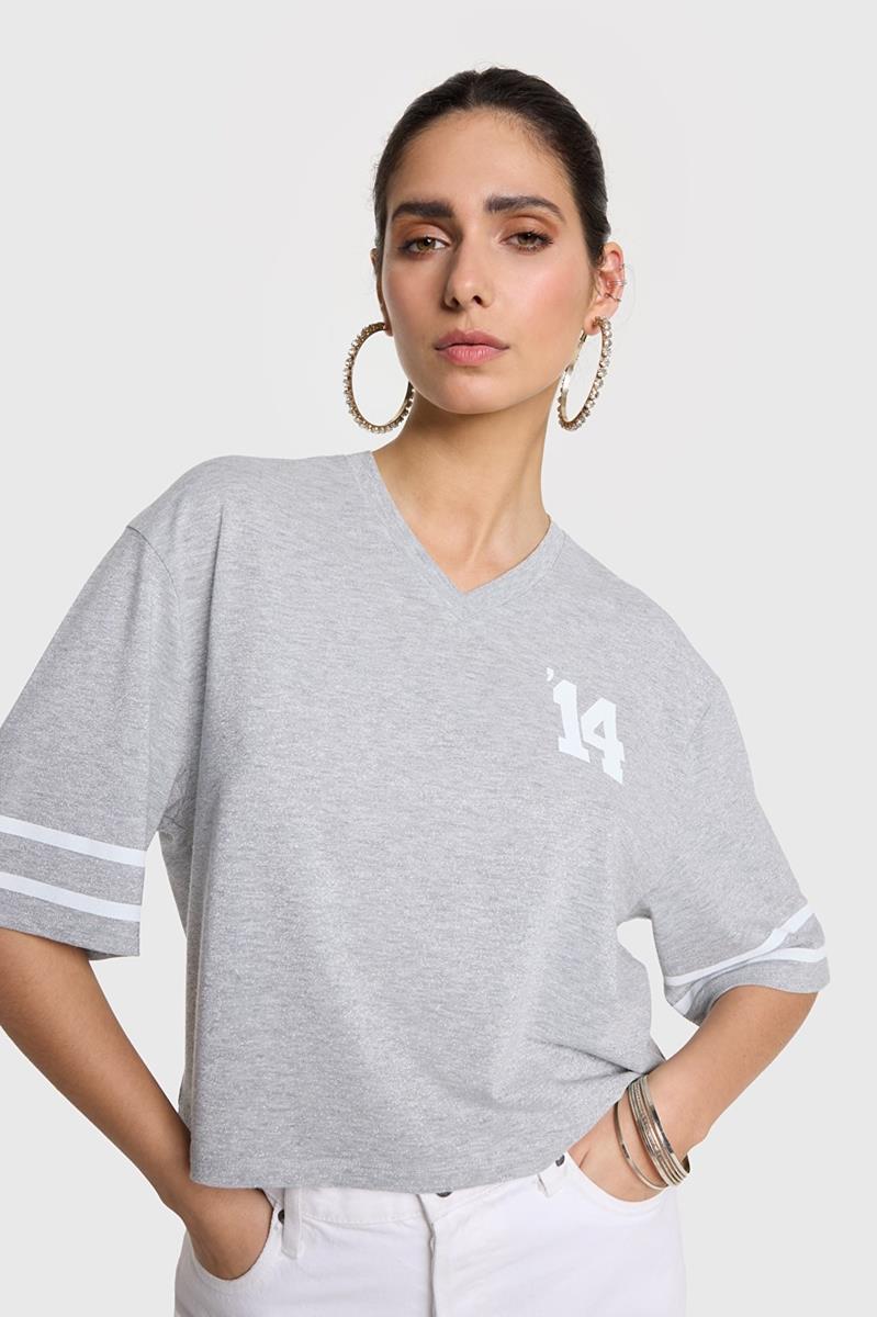 Alix The Label Alix The Label T-Shirt 2504876264 Grijs 1