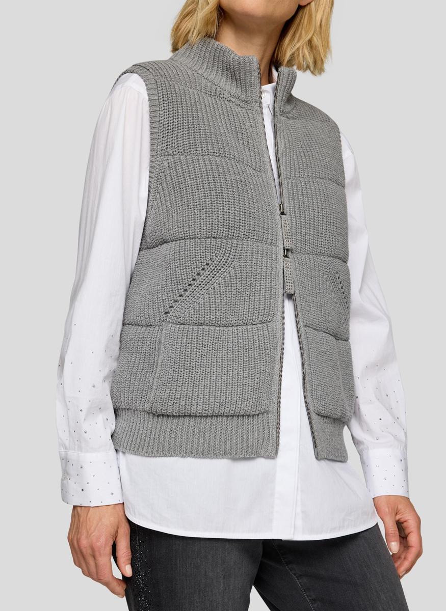 Rabe Vest 55-221571 Grijs 4
