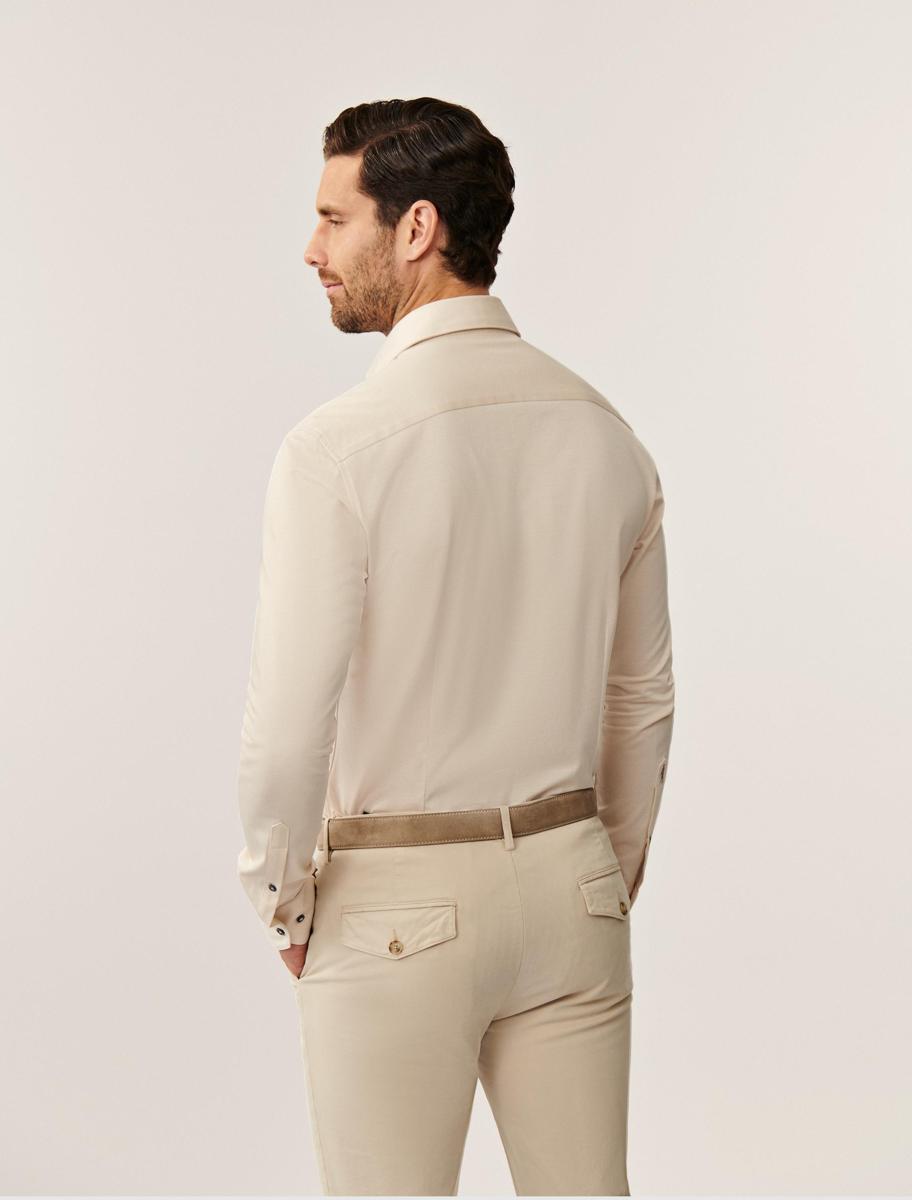 Cavallaro Overhemd 110255005 Beige 4