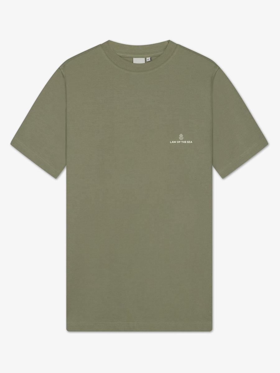 Law of the Sea Law of the Sea T-Shirt LAW-10103 Groen 1