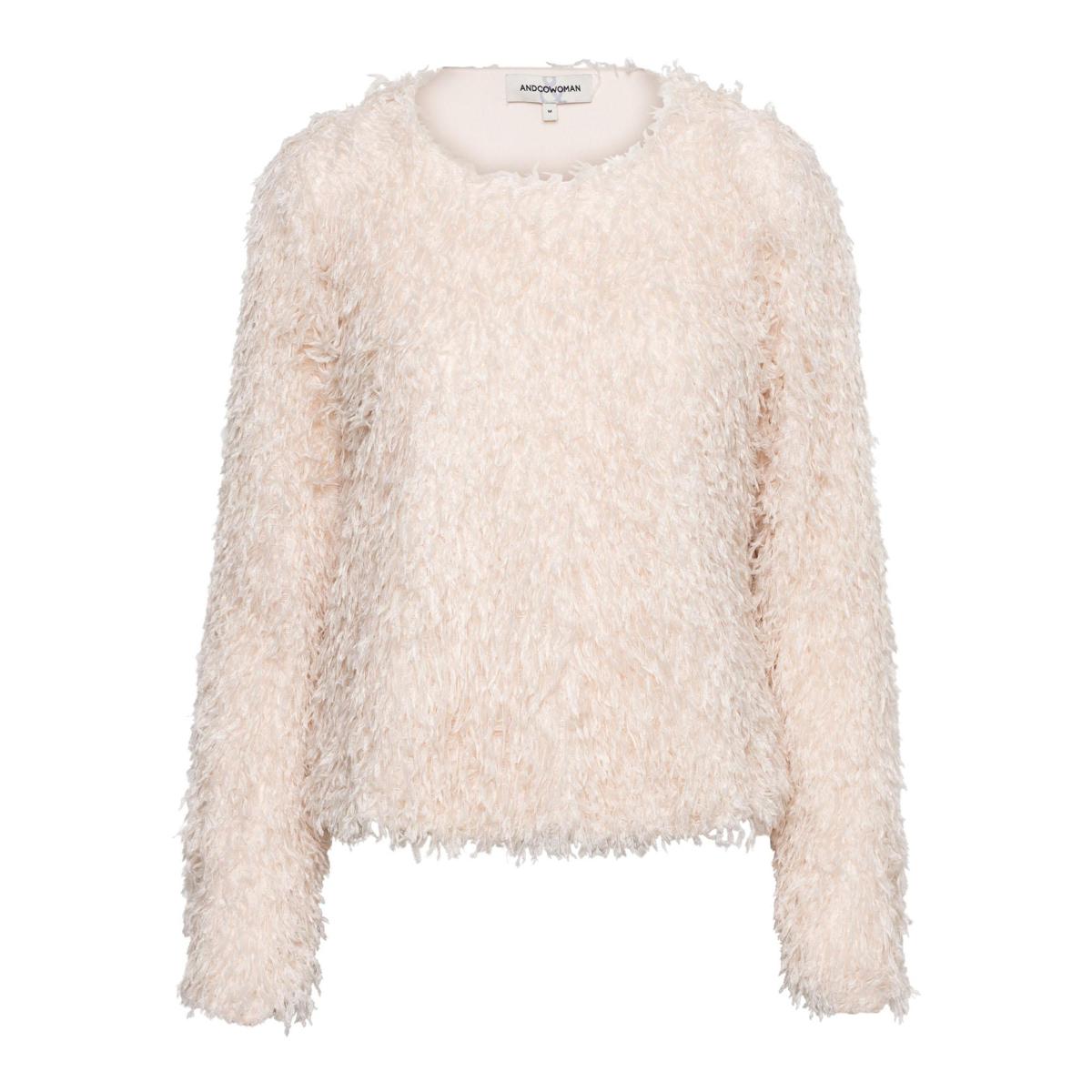 &Co Woman Trui PU140 Beige 1
