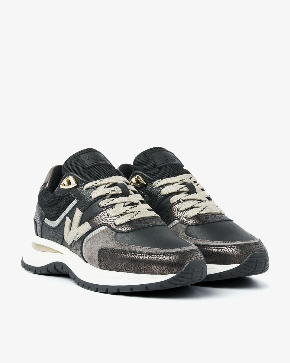 Via Vai Sneakers 62329 Zwart 1
