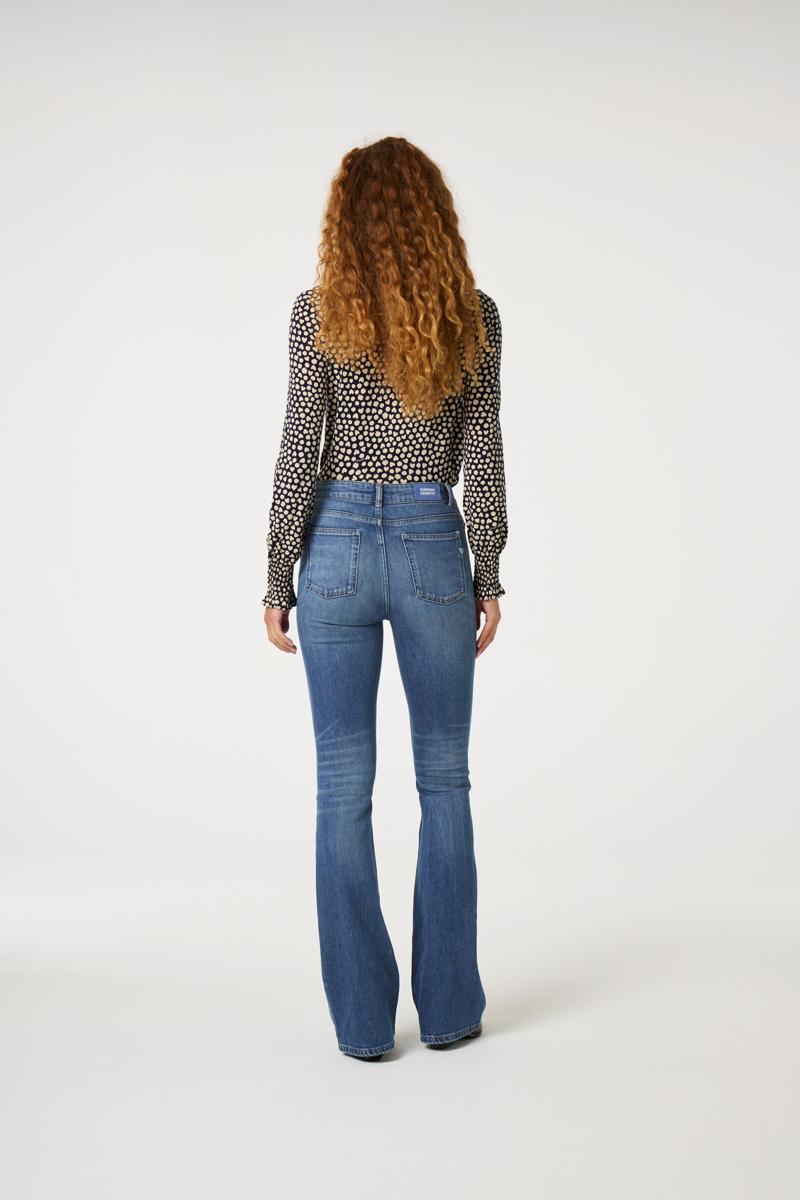 Fabienne Chapot Fabienne Chapot Jeans Eva Flare Jeans Blauw 3