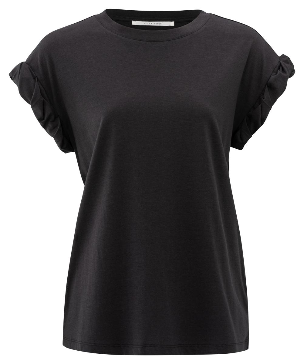 YAYA T-Shirt 01-719069-505 Zwart 2