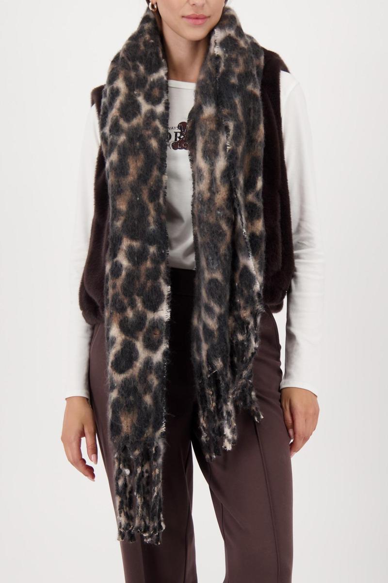 Monari Sjaal 809671 Bruin 1