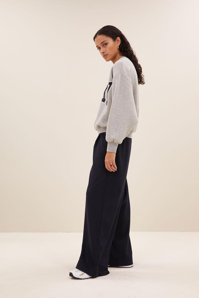 By-Bar Sweater Bibi Patchwork Sw Grijs 4