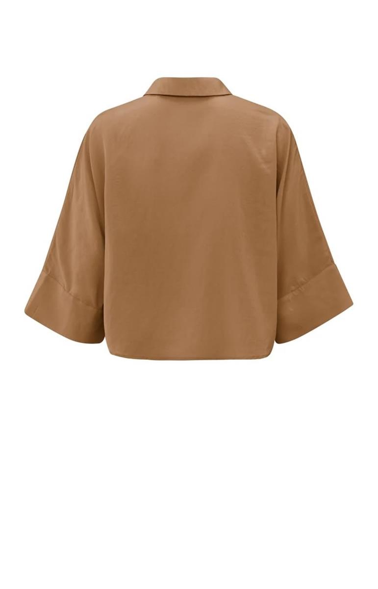 YAYA Blouse 01-201164-505 Bruin 2