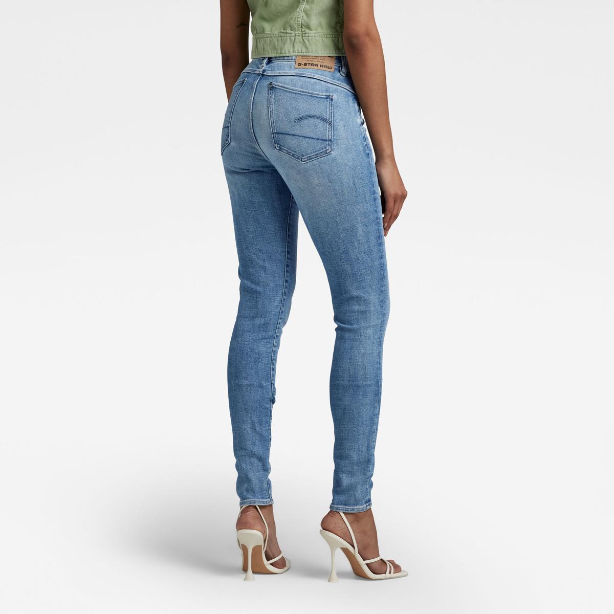 G-Star G-Star Jeans Lhana Skinny Blauw 2