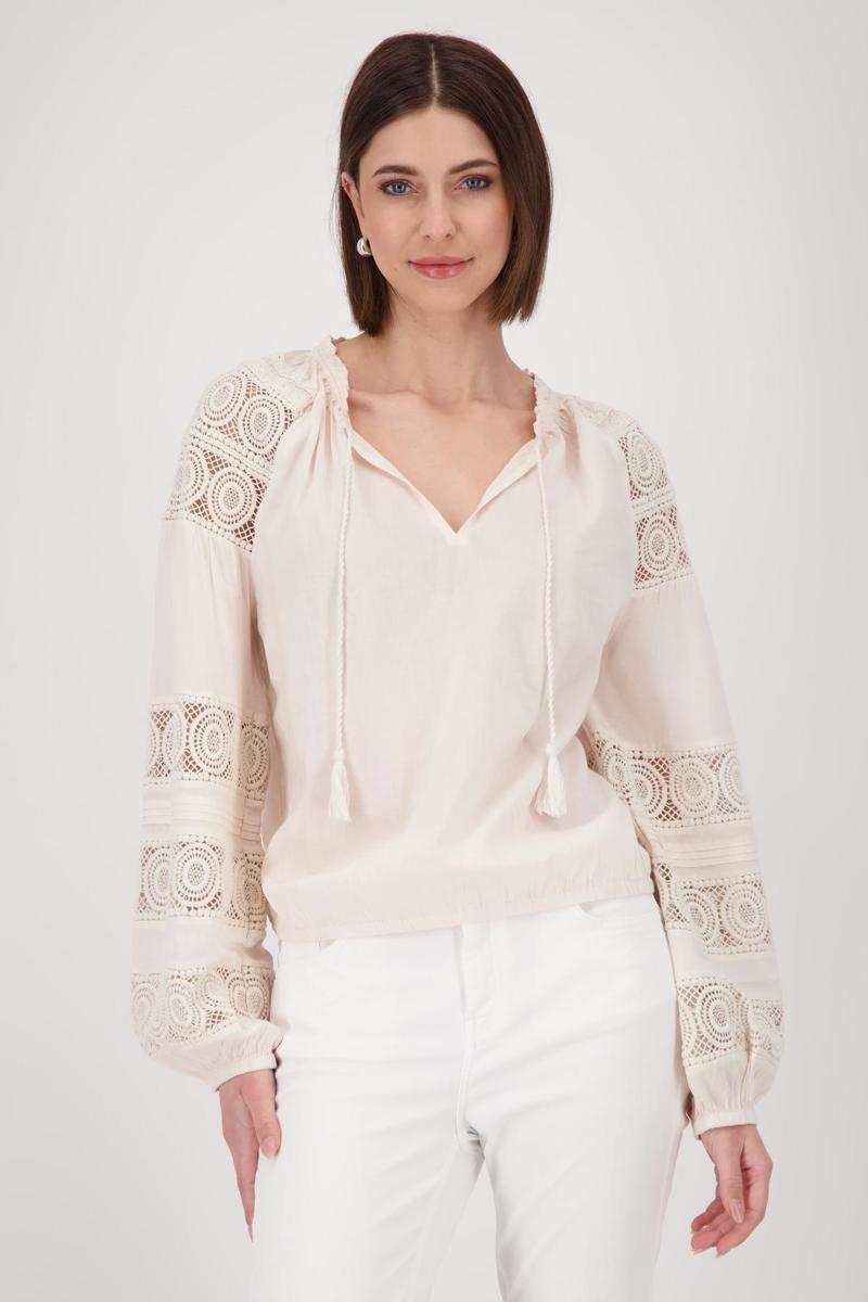 Monari Monari Blouse 409777 Beige 1