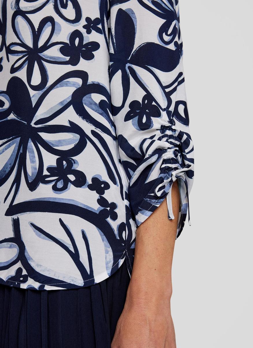 Rabe Rabe Blouse 54-223101 Blauw 6