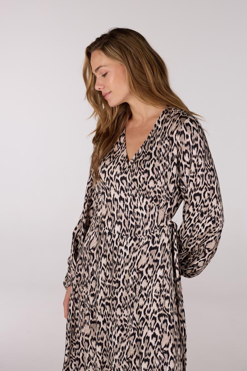 Jansen Amsterdam Jansen Amsterdam Jurk REBECCA SS25 Beige 4