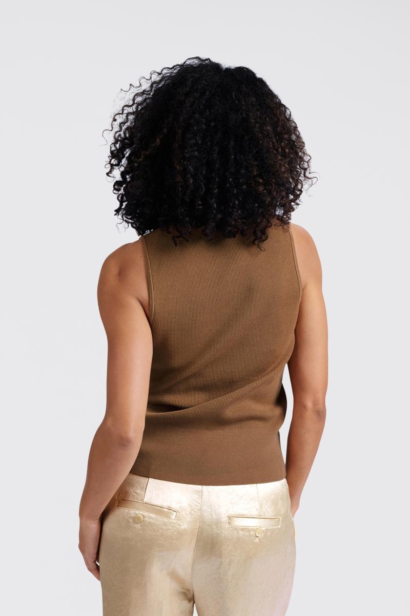 YAYA Trui 01-000472-505 Bruin 4