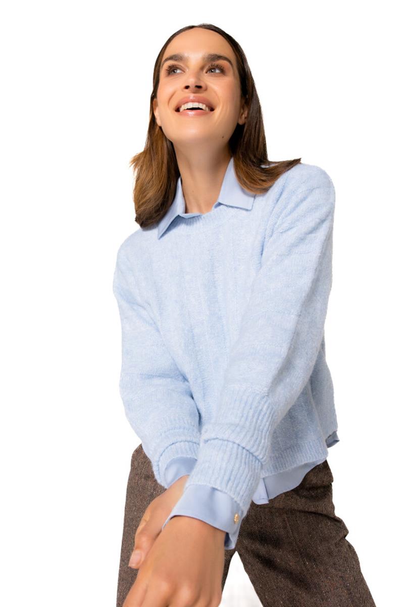 Caroline Biss Trui 4226 Blauw 1