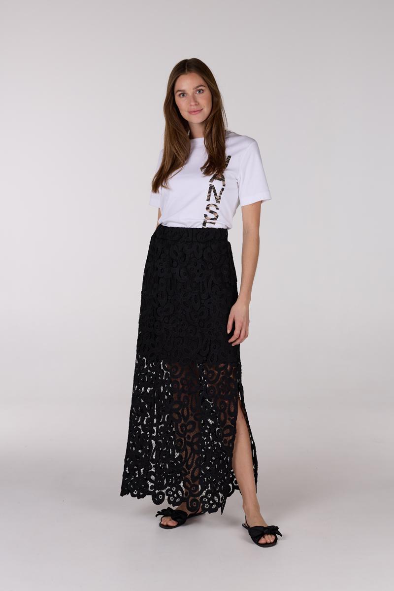 Jansen Amsterdam Jansen Amsterdam Rok LUCY SS25 Zwart 6