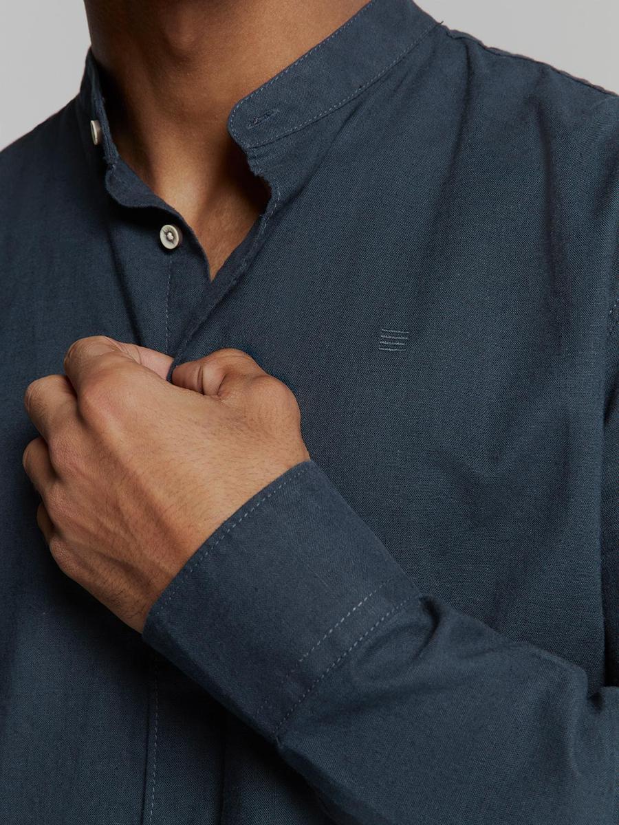 No Excess No Excess Overhemd 27470218SN Blauw 6