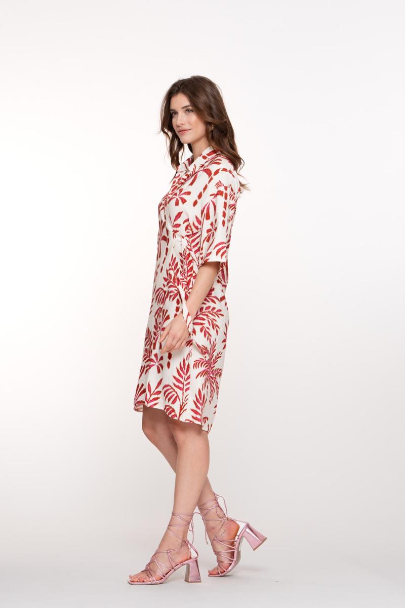 Geisha Geisha Jurk 57330-20 Off-White 4