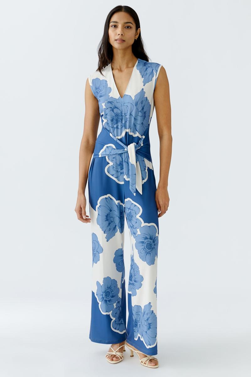 Oui Oui Jumpsuit 0093503 Blauw 2