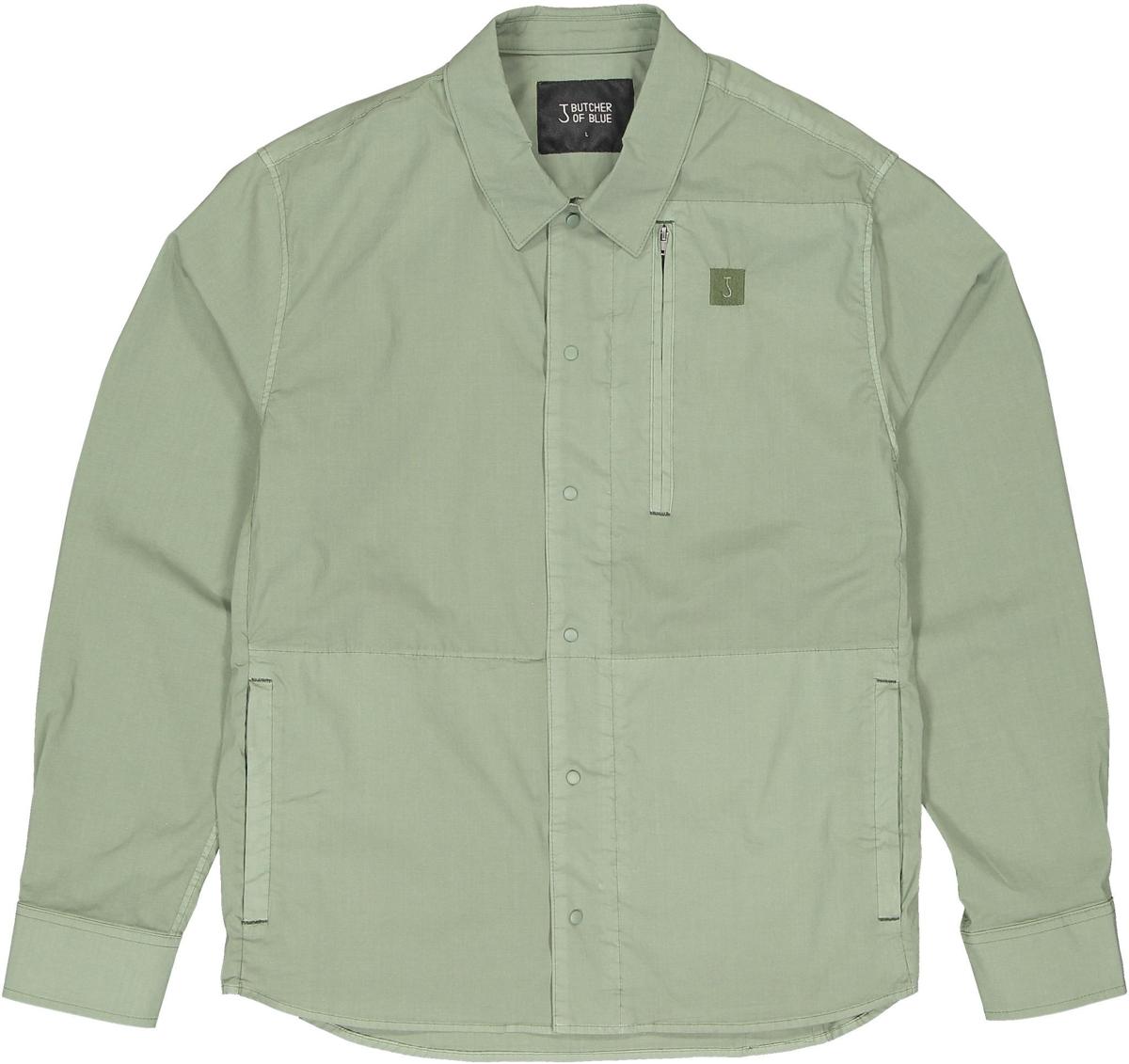 Butcher of Blue Butcher of Blue Overshirt M2514025 Groen 2