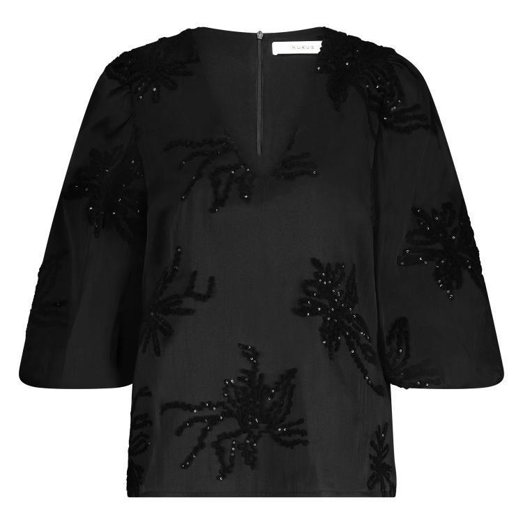 NUKUS Blouse NKF02001 Zwart 2