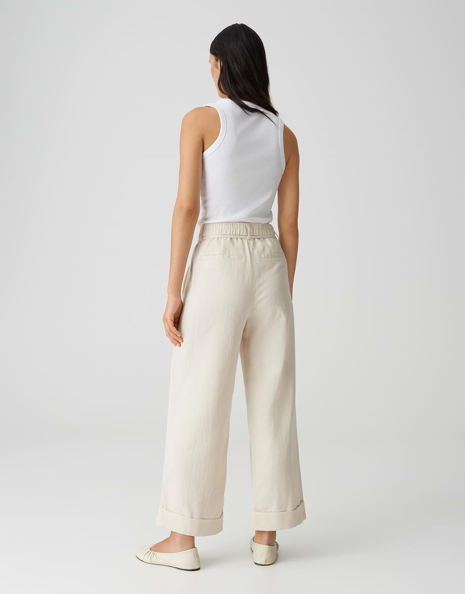 OPUS OPUS Pantalon Meeri French Off-White 3