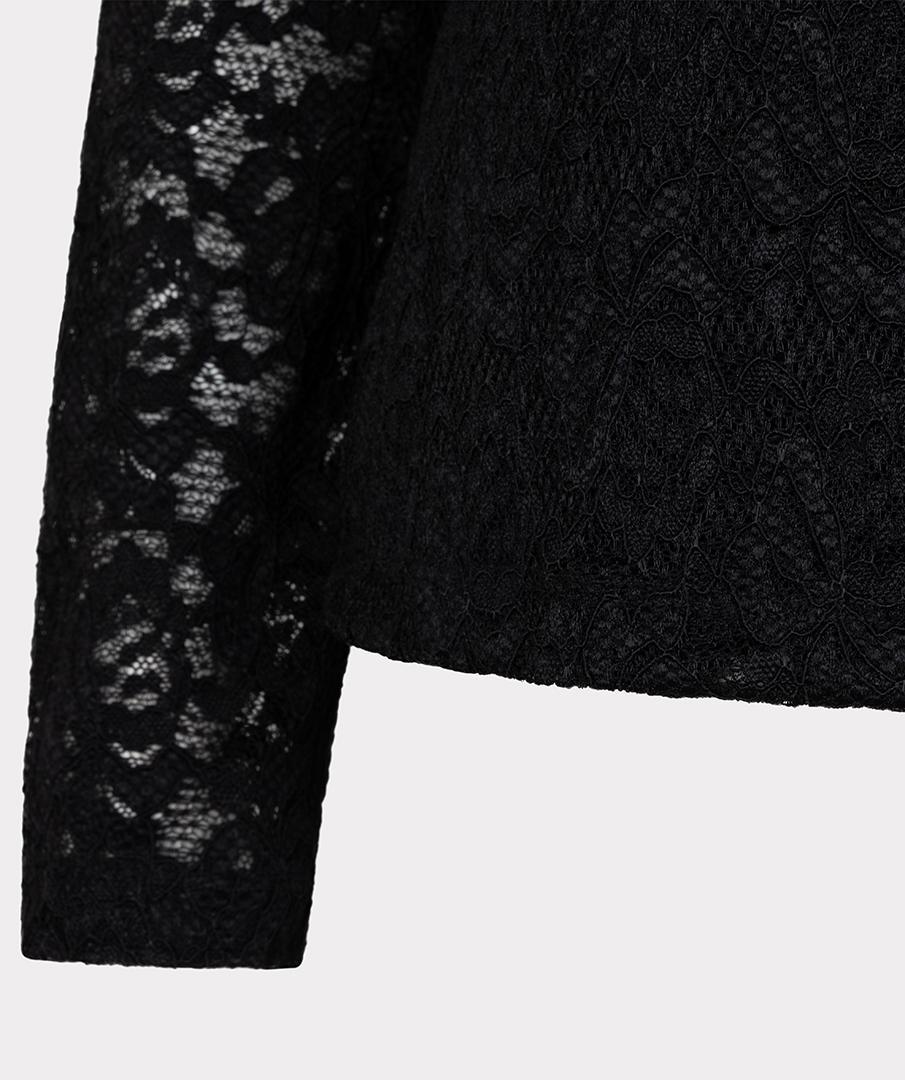 EsQualo Blouse W25.30713 Zwart 3
