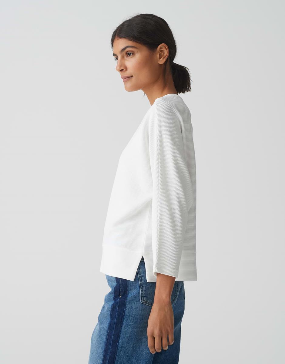 OPUS OPUS T-Shirt Sinni Off-White 4