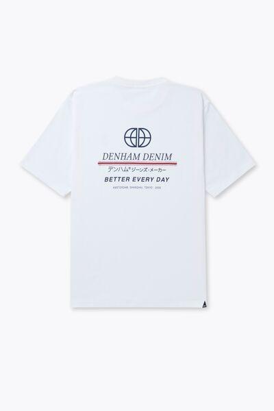 Denham Denham T-Shirt 01-25-02-52-210 Wit 2