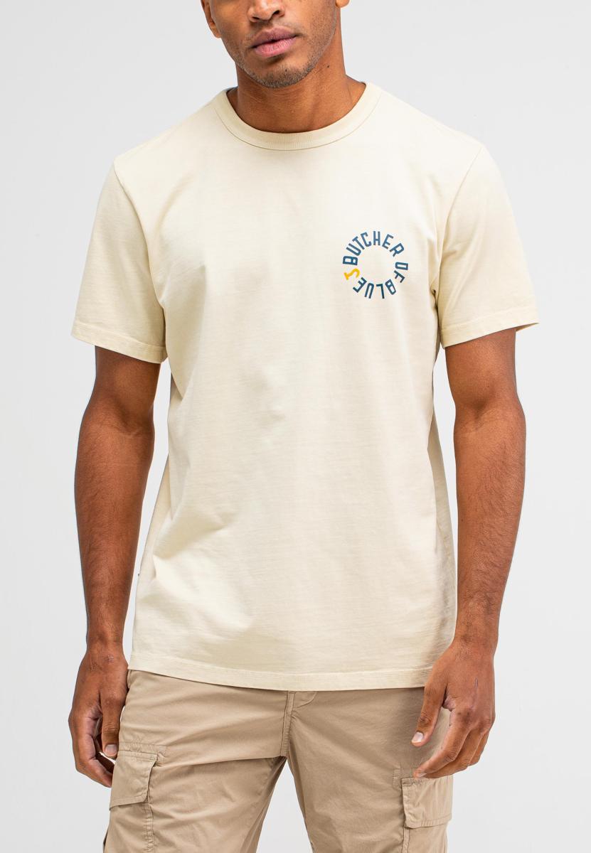 Butcher of Blue Butcher of Blue T-Shirt M2512011 Beige 4
