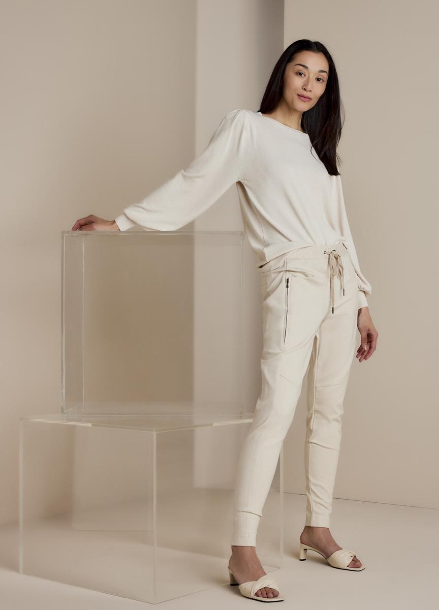 Summum Summum Pantalon Naples-11580 Off-White 2