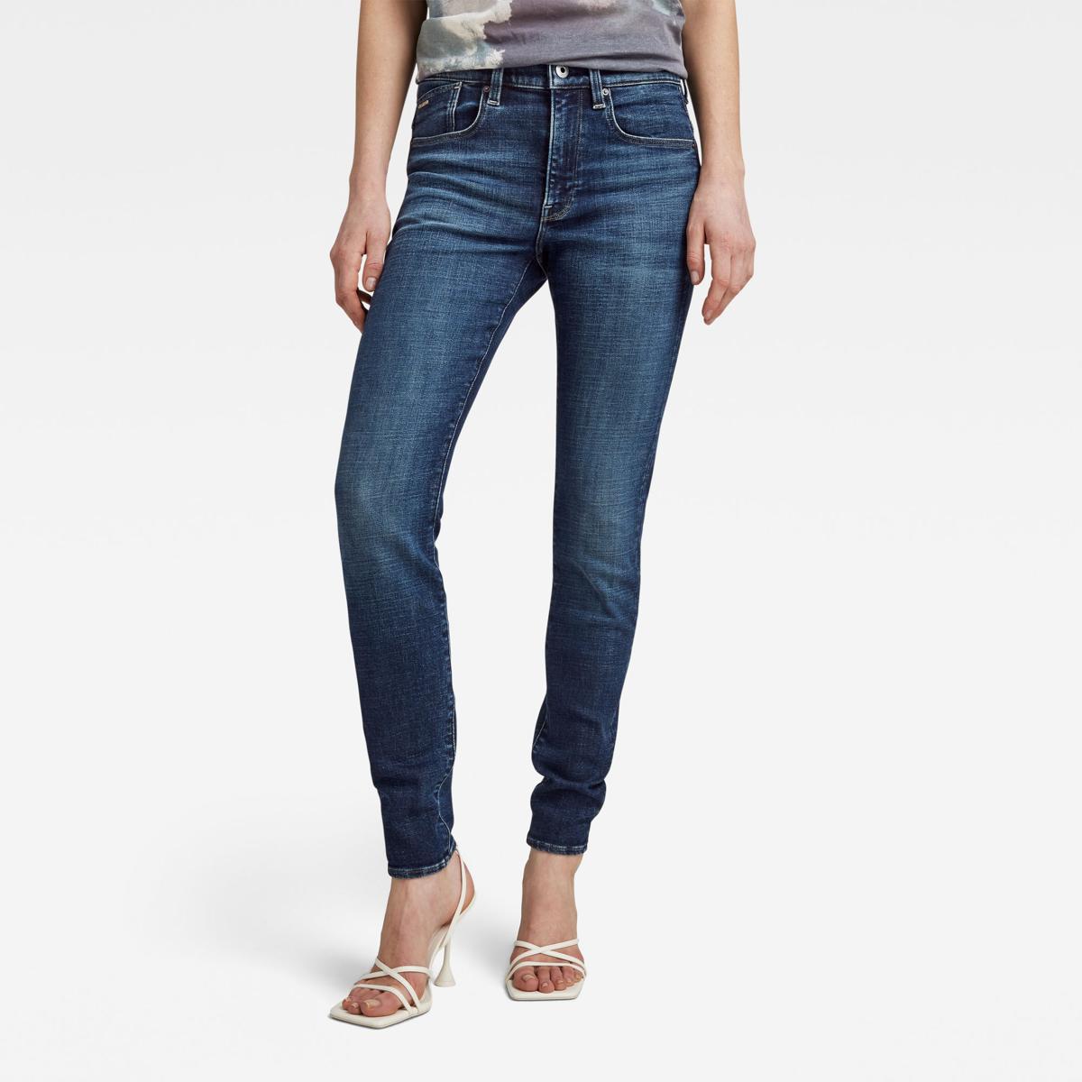 G-Star Jeans Lhana Skinny Blauw 2