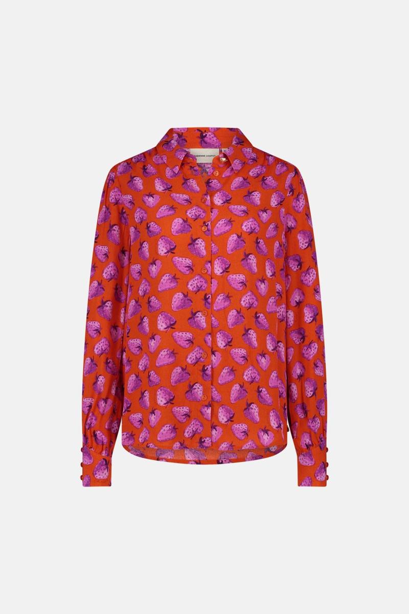 Fabienne Chapot Fabienne Chapot Blouse Coco Blouse Roze 1