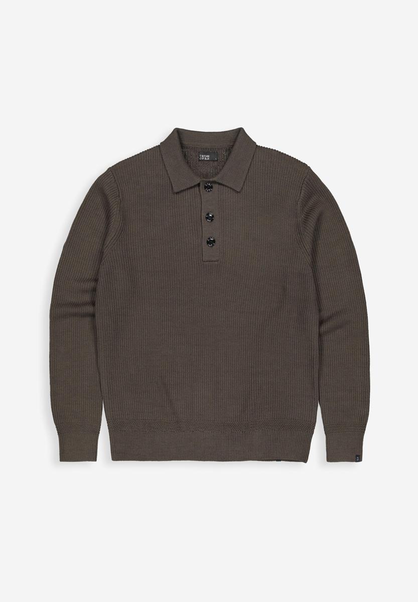 Butcher of Blue Trui M2516026 Bruin 2
