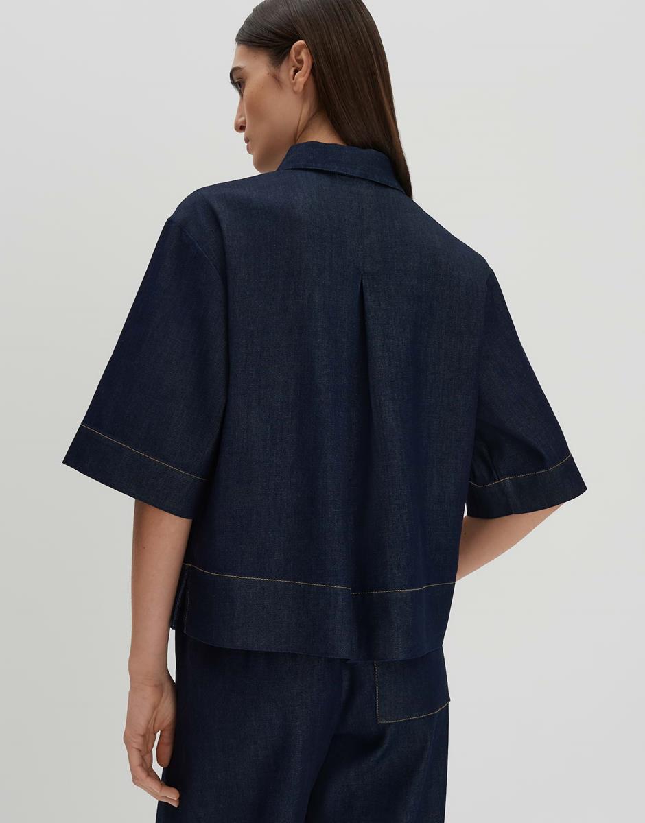 SOMEDAY Blouse Zonna Blauw 3