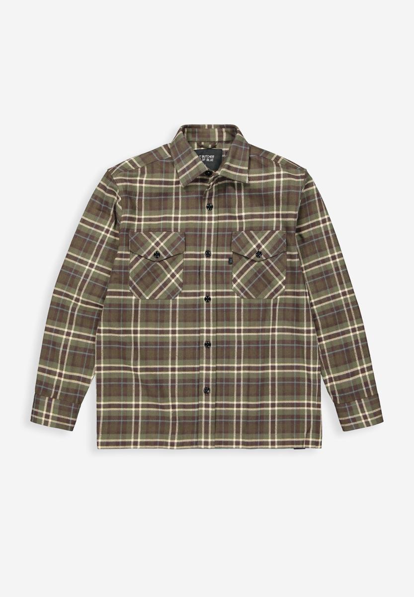 Butcher of Blue Overshirt M2524040 Groen 1